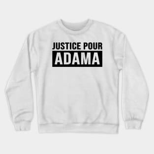 Justice Pour ADAMA Crewneck Sweatshirt